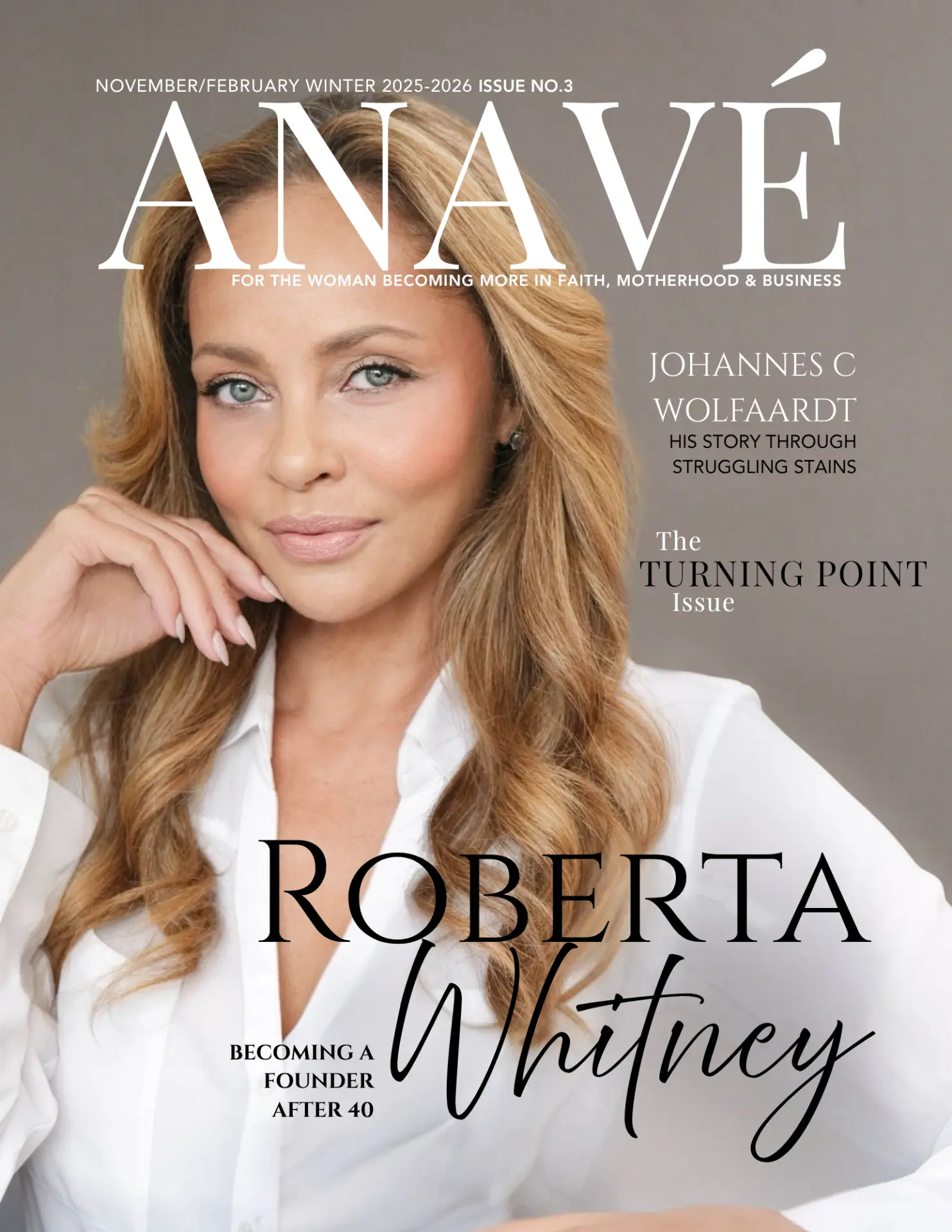 Anavé Magazine Edition III — The Turning Point Issue cover