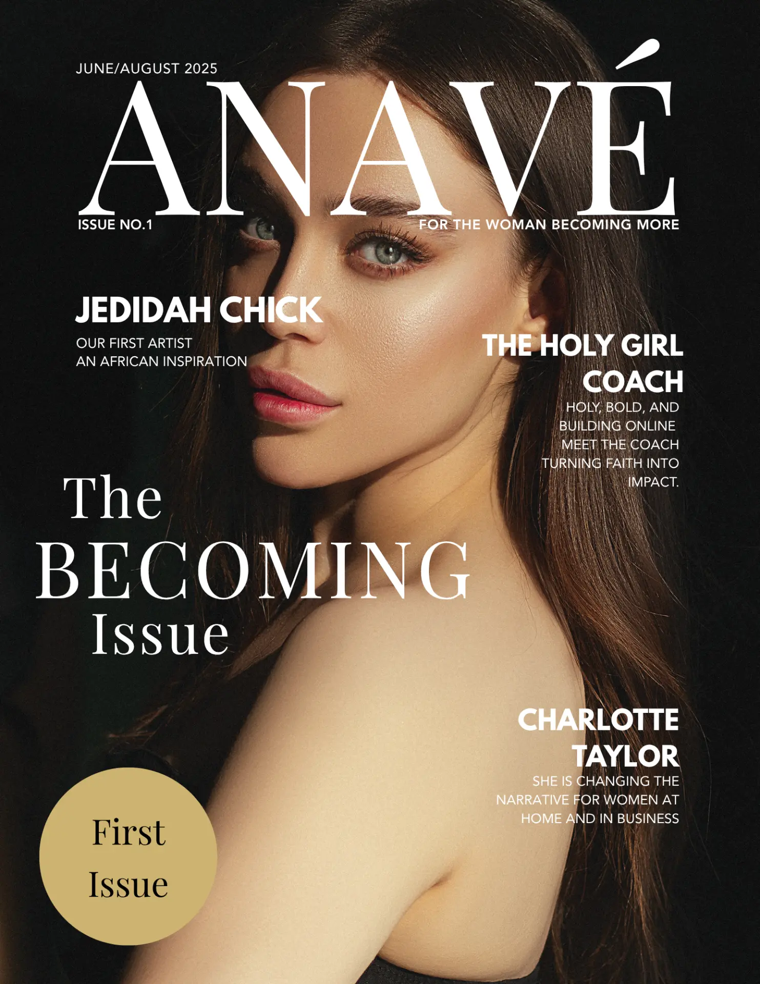 Anavé Magazine Edition I — The Becoming Issue cover
